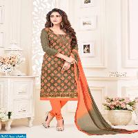 barfi by RR Wholesale chanderi Dress material